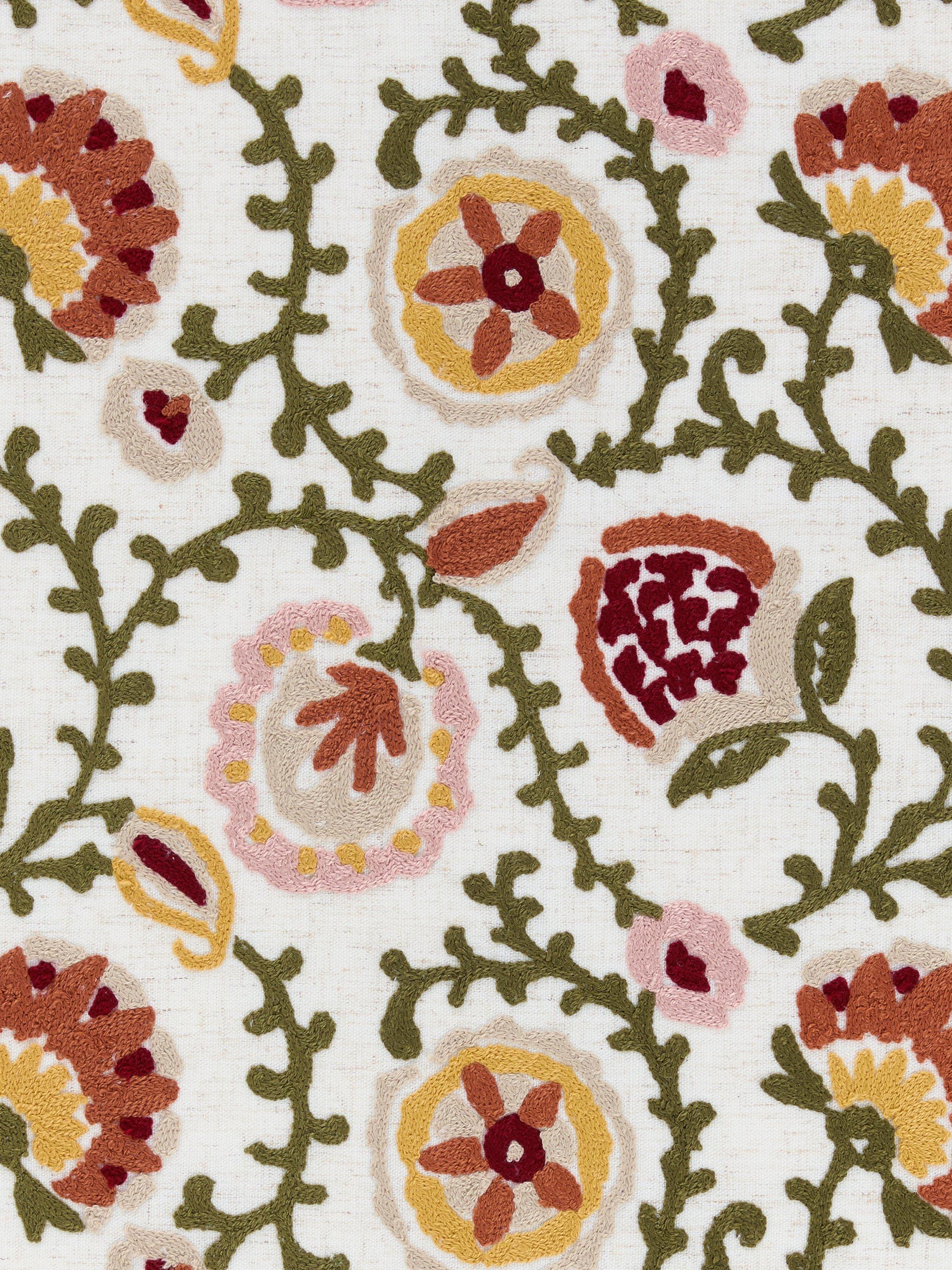 John Lewis Suzani floral embroidered blackout curtains pair, UK version