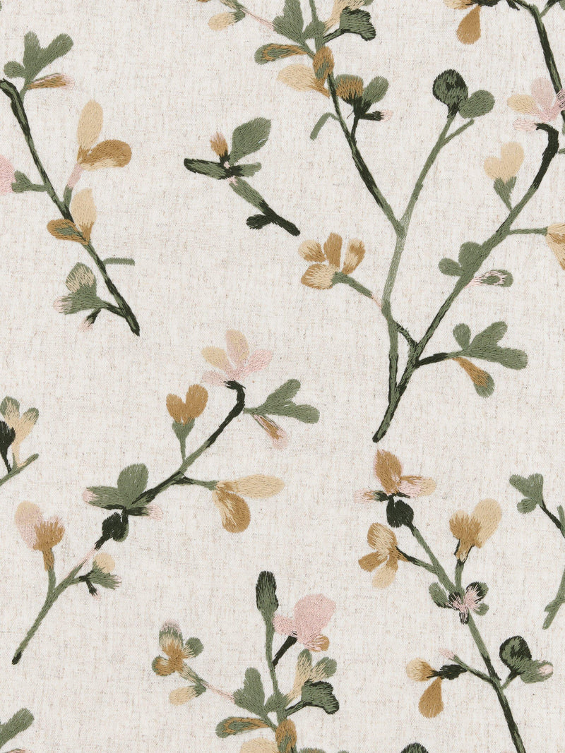 John Lewis floral pencil pleat curtains pair, imported from the UK