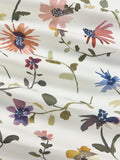 John Lewis floral blackout curtains pencil pleat 137cm drop - British product