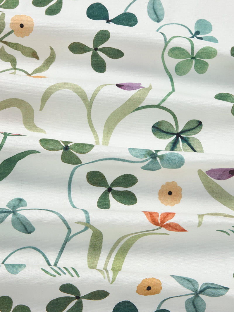 John Lewis Tulip Garden floral lined pencil pleat curtains - British product