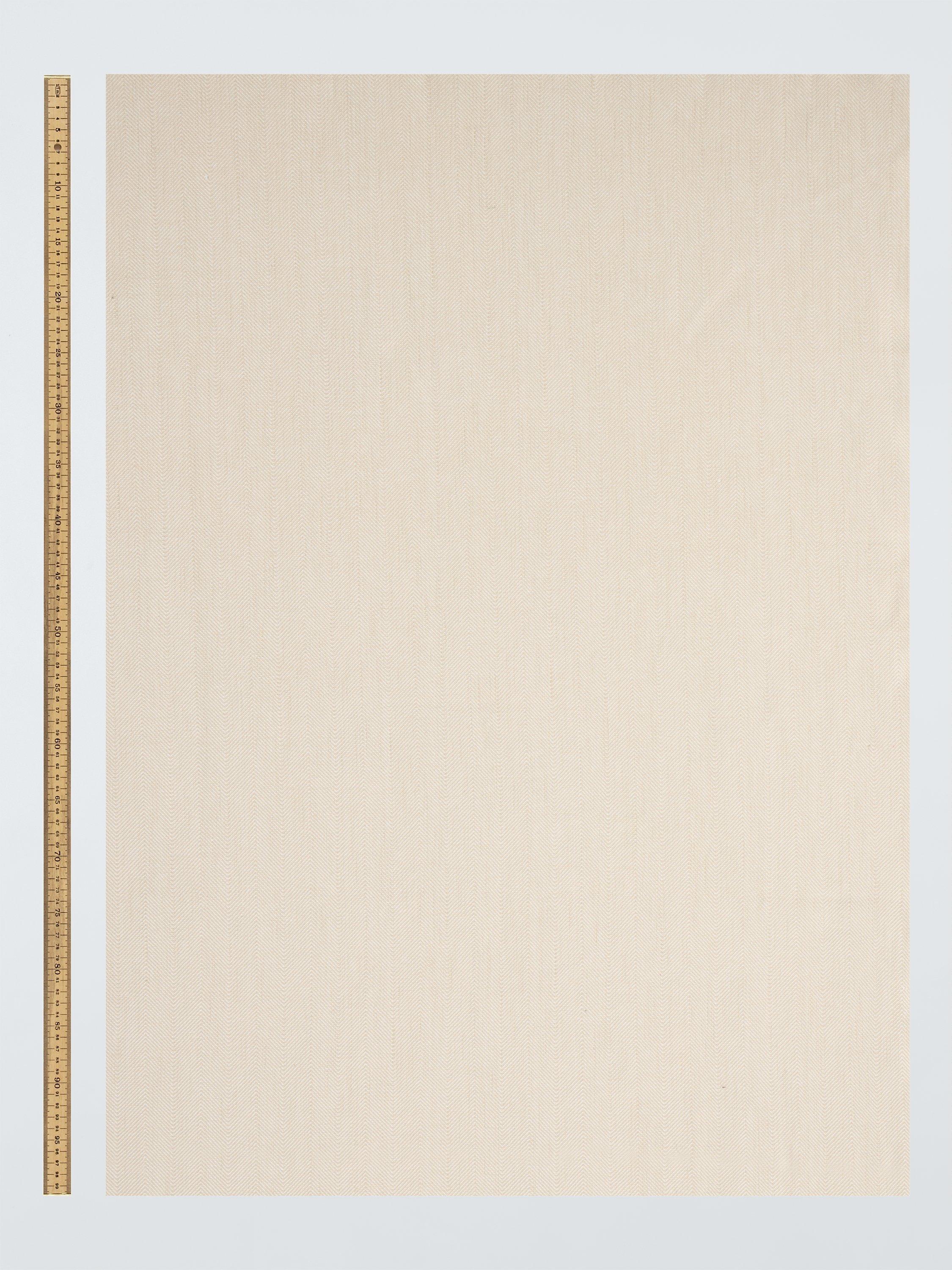 John Lewis pure cotton herringbone lined curtains 137cm drop, UK version