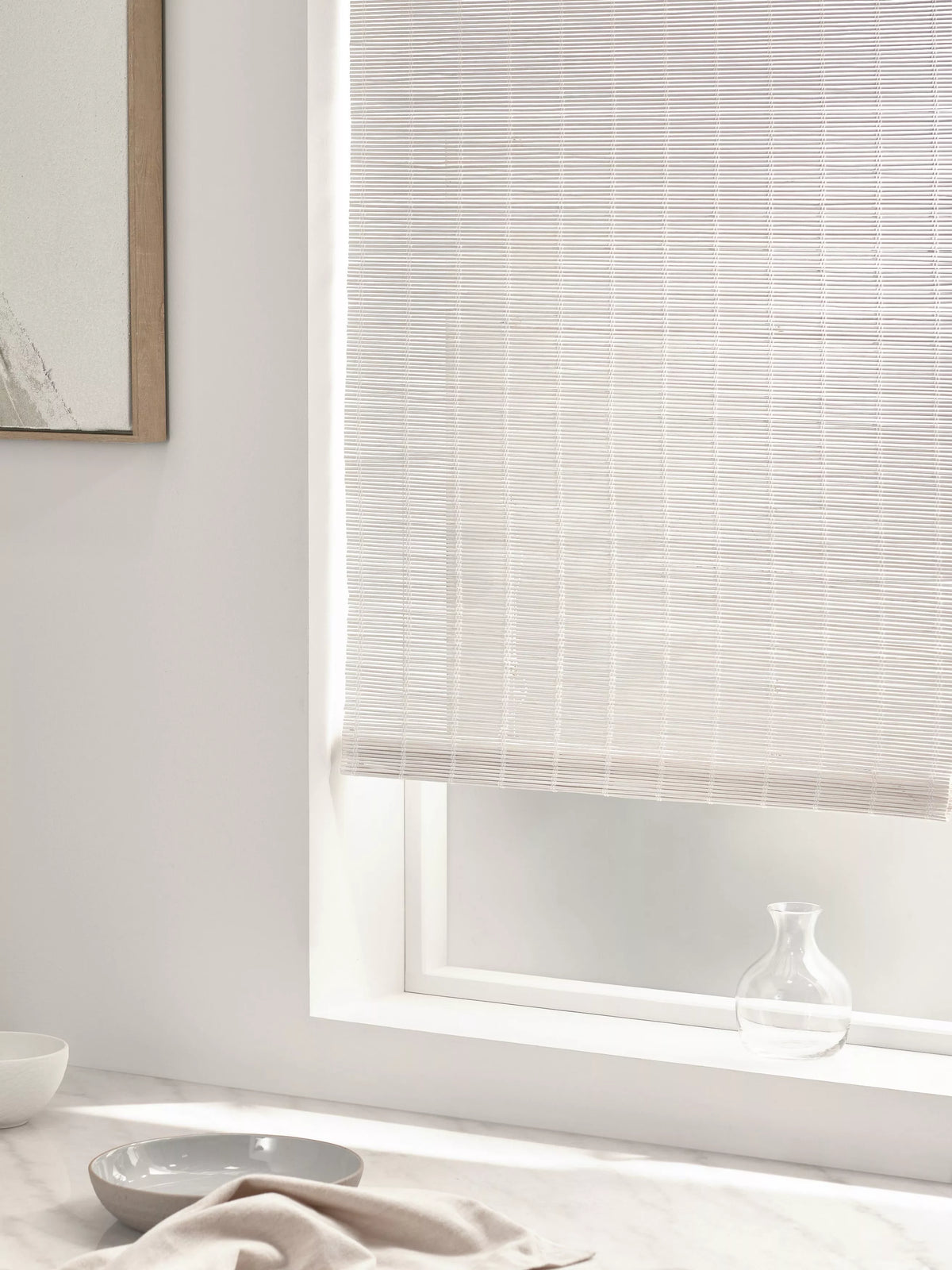 John Lewis bamboo Roman cordless blind 120x140cm, UK version