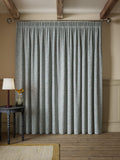 John Lewis Twisted Weave lined pencil pleat curtains multi 137cm drop (British brand)