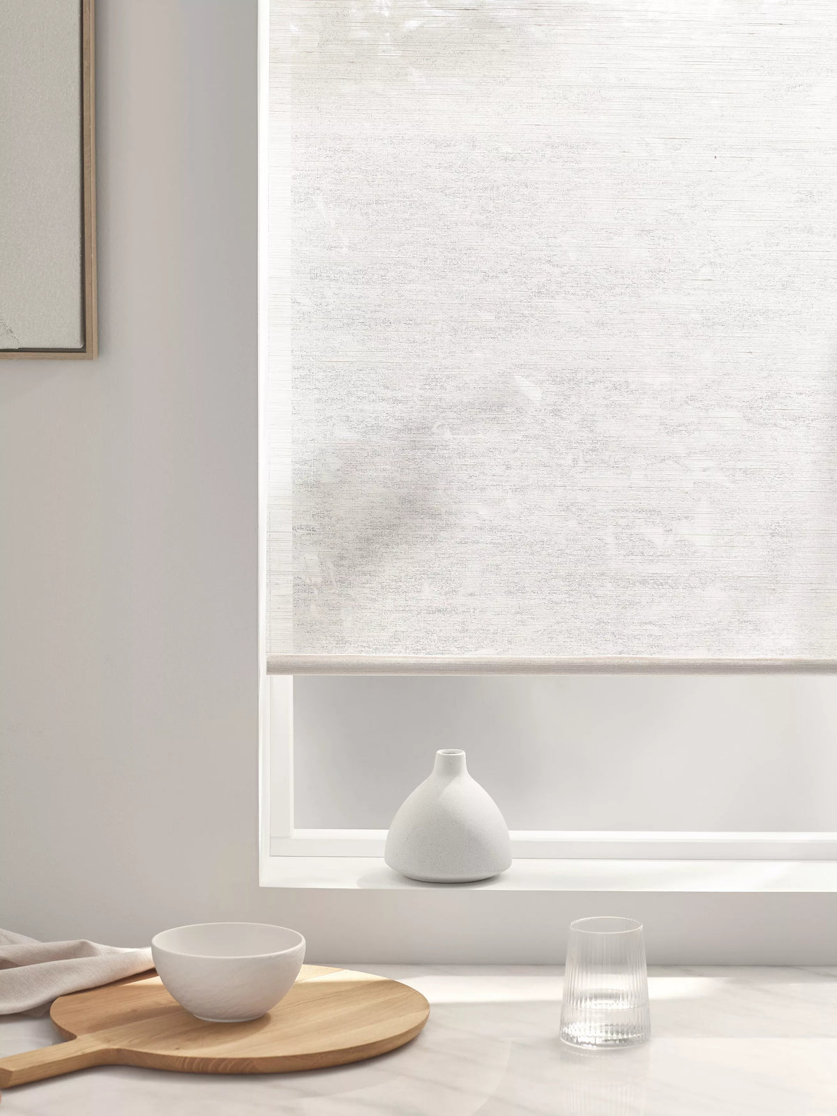 John Lewis jute cordless blind, UK version