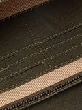 OSPREY LONDON Compass Leather Travel Organiser Dark Olive (British brand)
