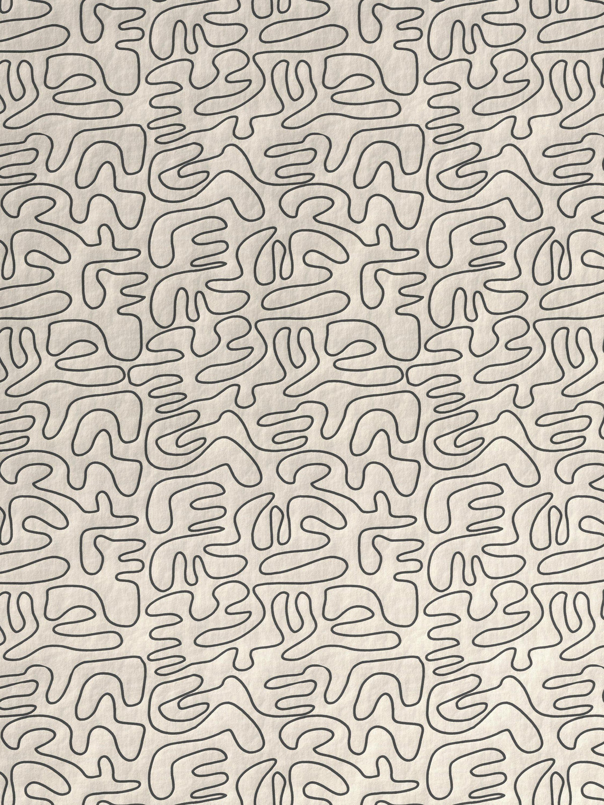 John Lewis blackout roller blind Scribble Black/Putty 122x190cm, imported from the UK