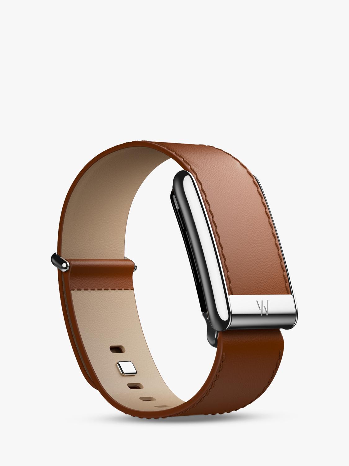 WHOOP LeatherLuxe Straight 5.0 band strap brown (British brand)
