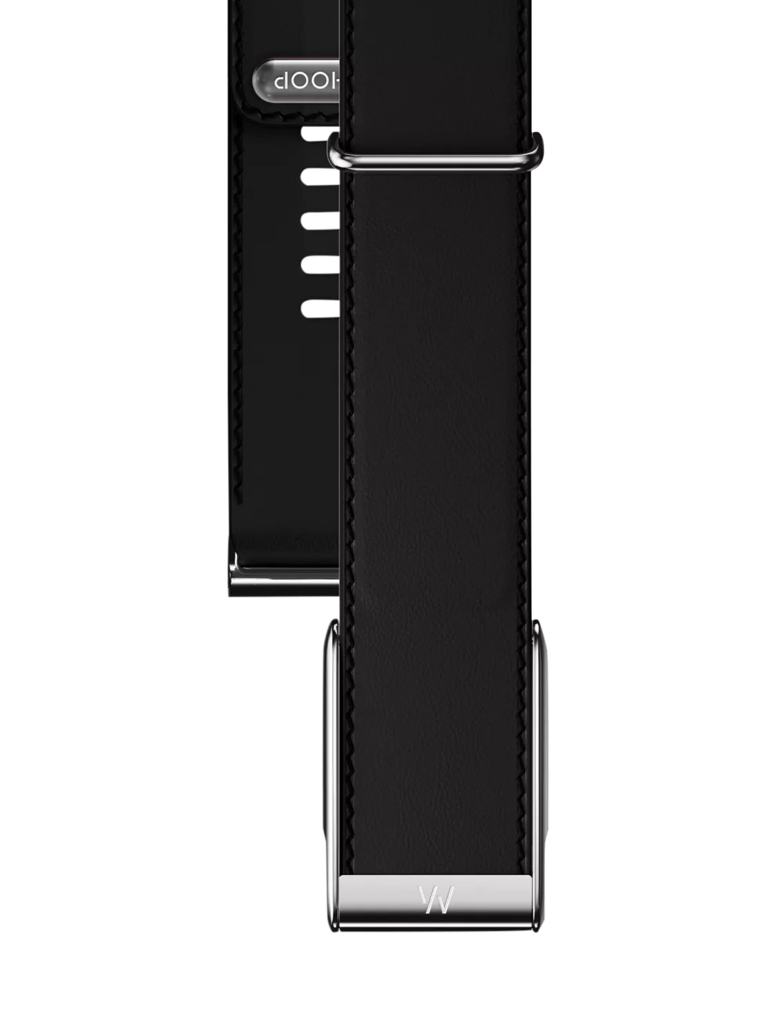 WHOOP LeatherLuxe Straight MG band strap brown, UK version