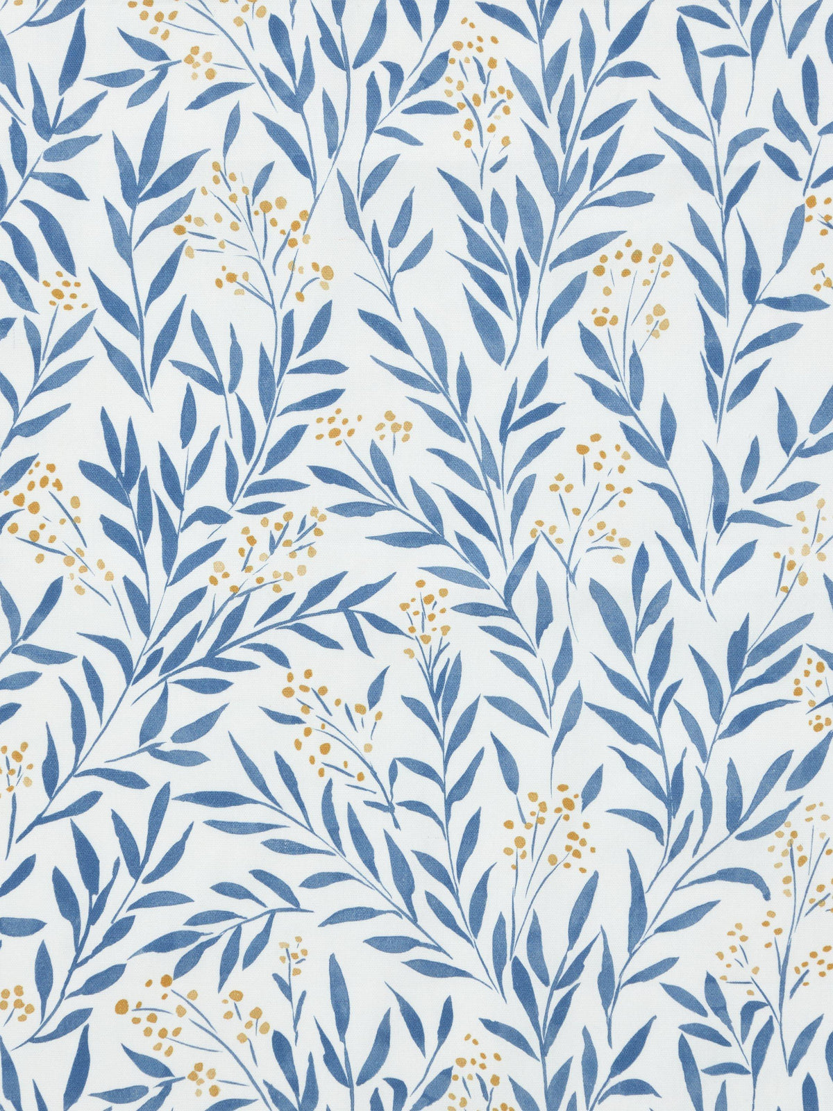 John Lewis Tansy blackout roman blind blue floral, UK version