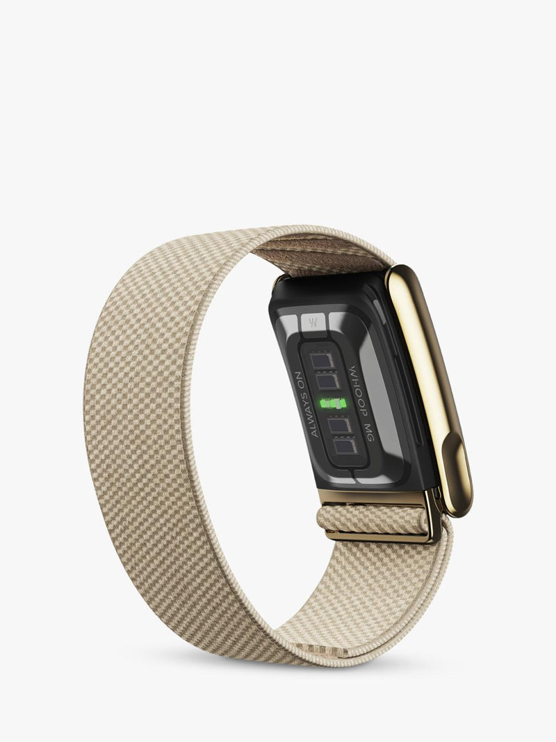 WHOOP SuperKnit Luxe band strap neutrals one size (British brand)