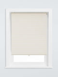 John Lewis linen rich cordless sheer roller blind white - British product