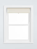 John Lewis linen rich cordless sheer roller blind white - British product