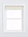 John Lewis linen rich cordless sheer roller blind white - British product