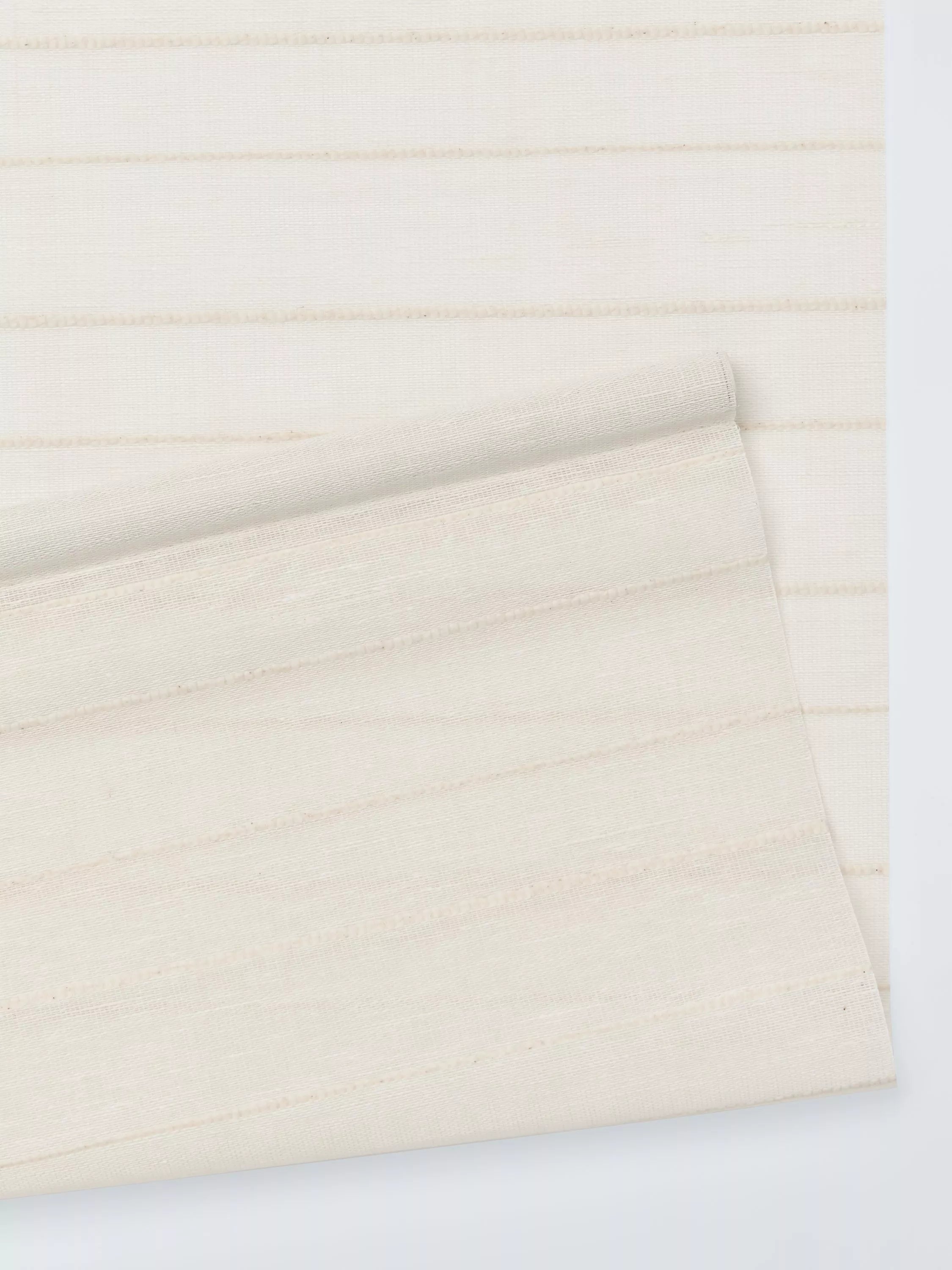 John Lewis linen rich cordless sheer roller blind white - British product