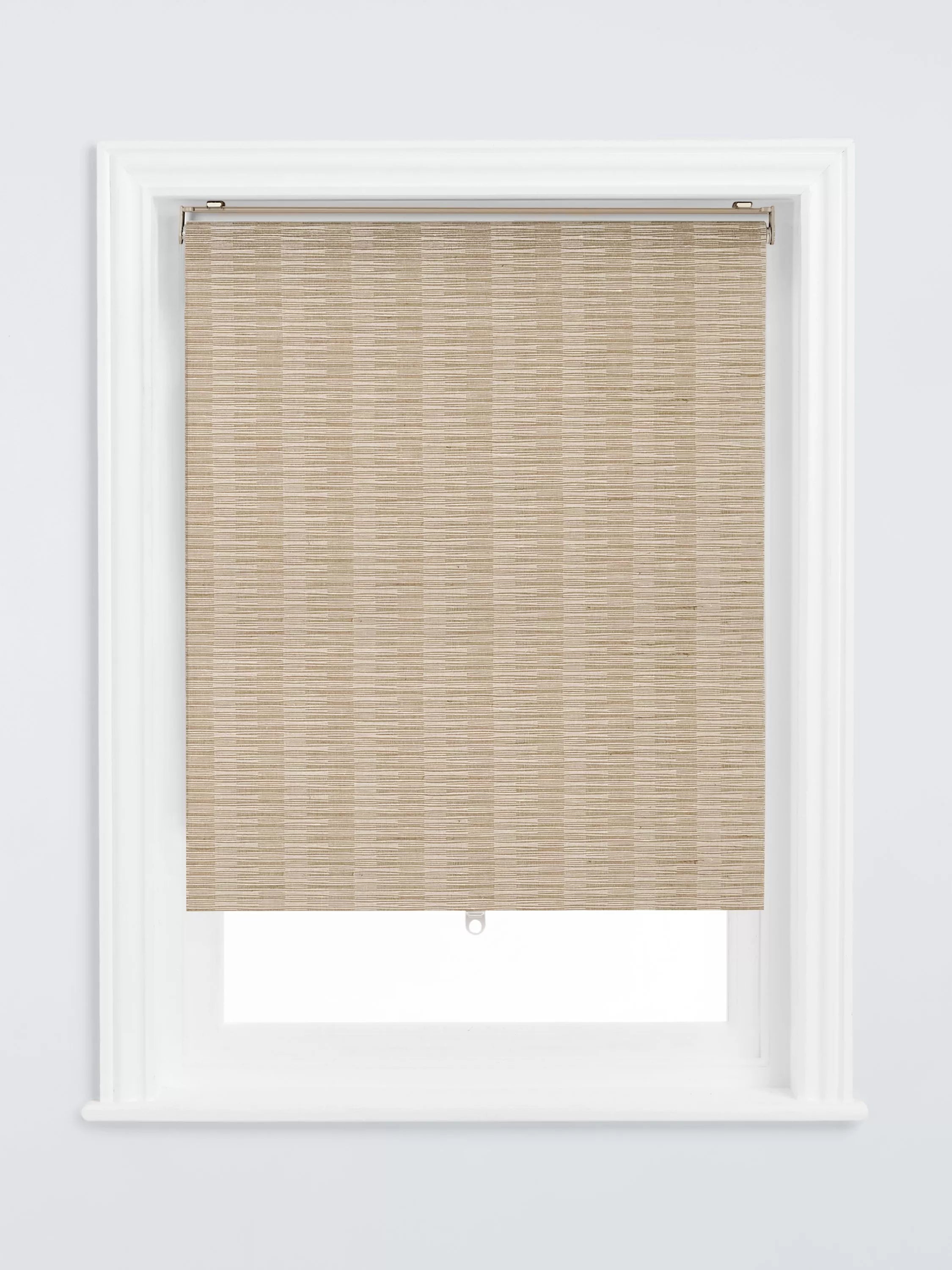 John Lewis Cordless Woven Stripe Roller Blind