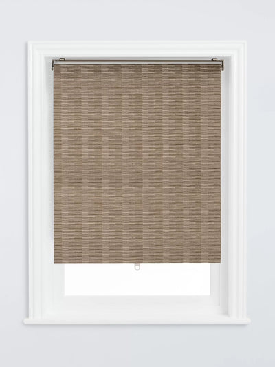 John Lewis John Lewis Cordless Woven Stripe Roller Blind- Buy online at McGrocer