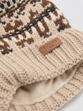 Mango kids bobble hat light brown (British brand)