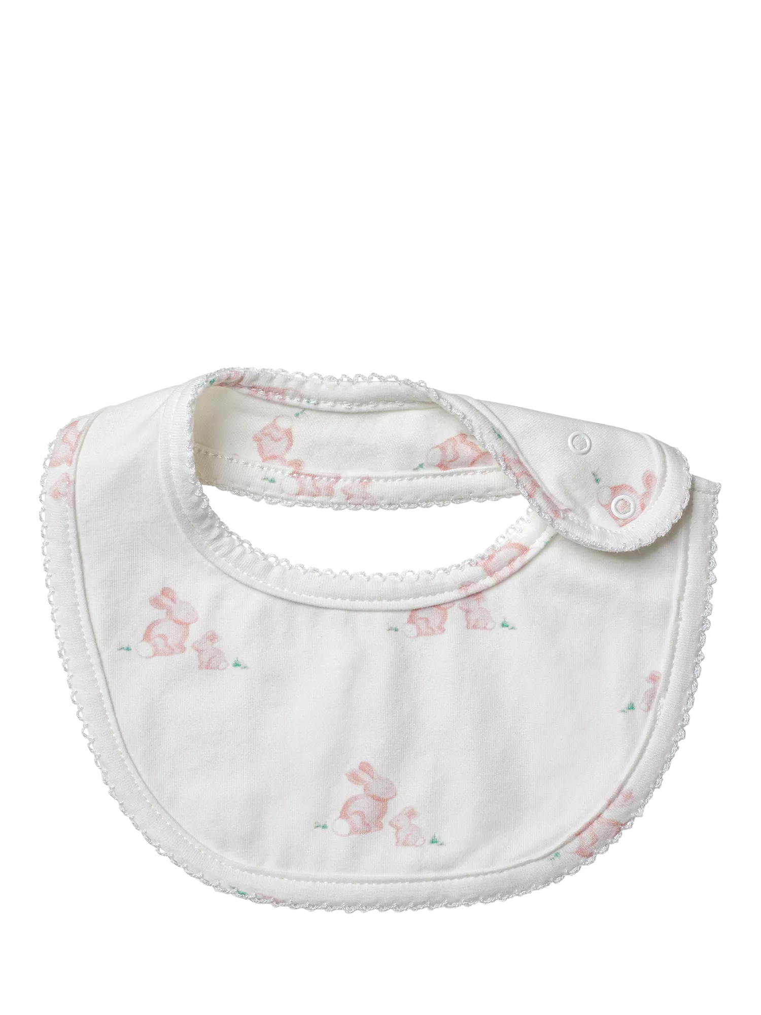 Trotters Baby Lapinou Cotton Bunny Bib