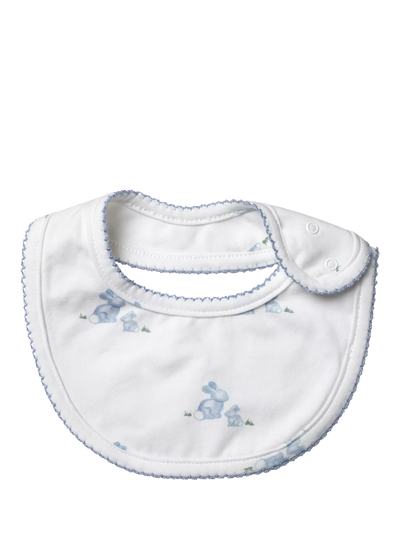 John Lewis Trotters Baby Lapinou Cotton Bunny Bib- Buy online at McGrocer
