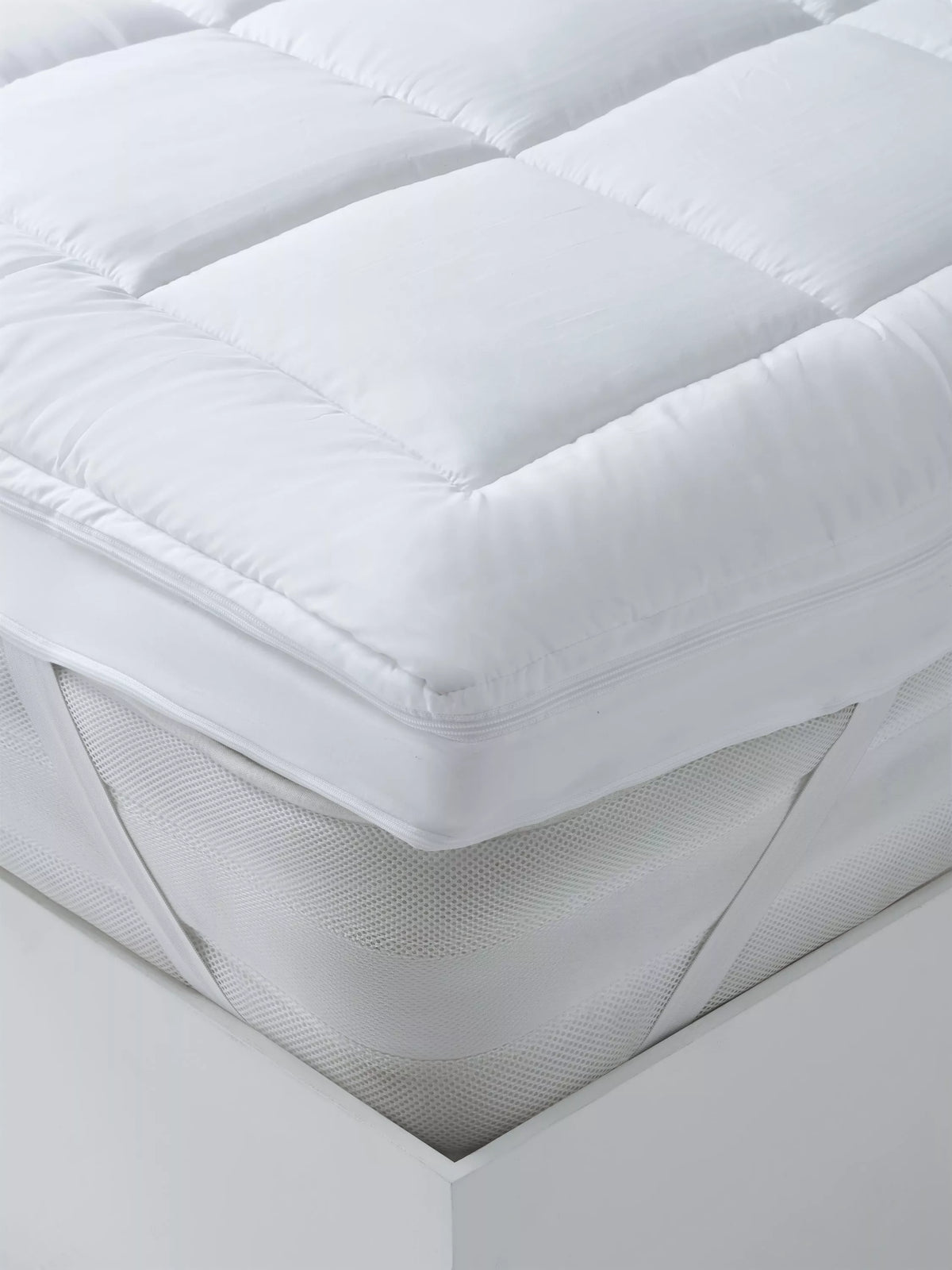 John Lewis dual layer mattress topper double, imported from the UK