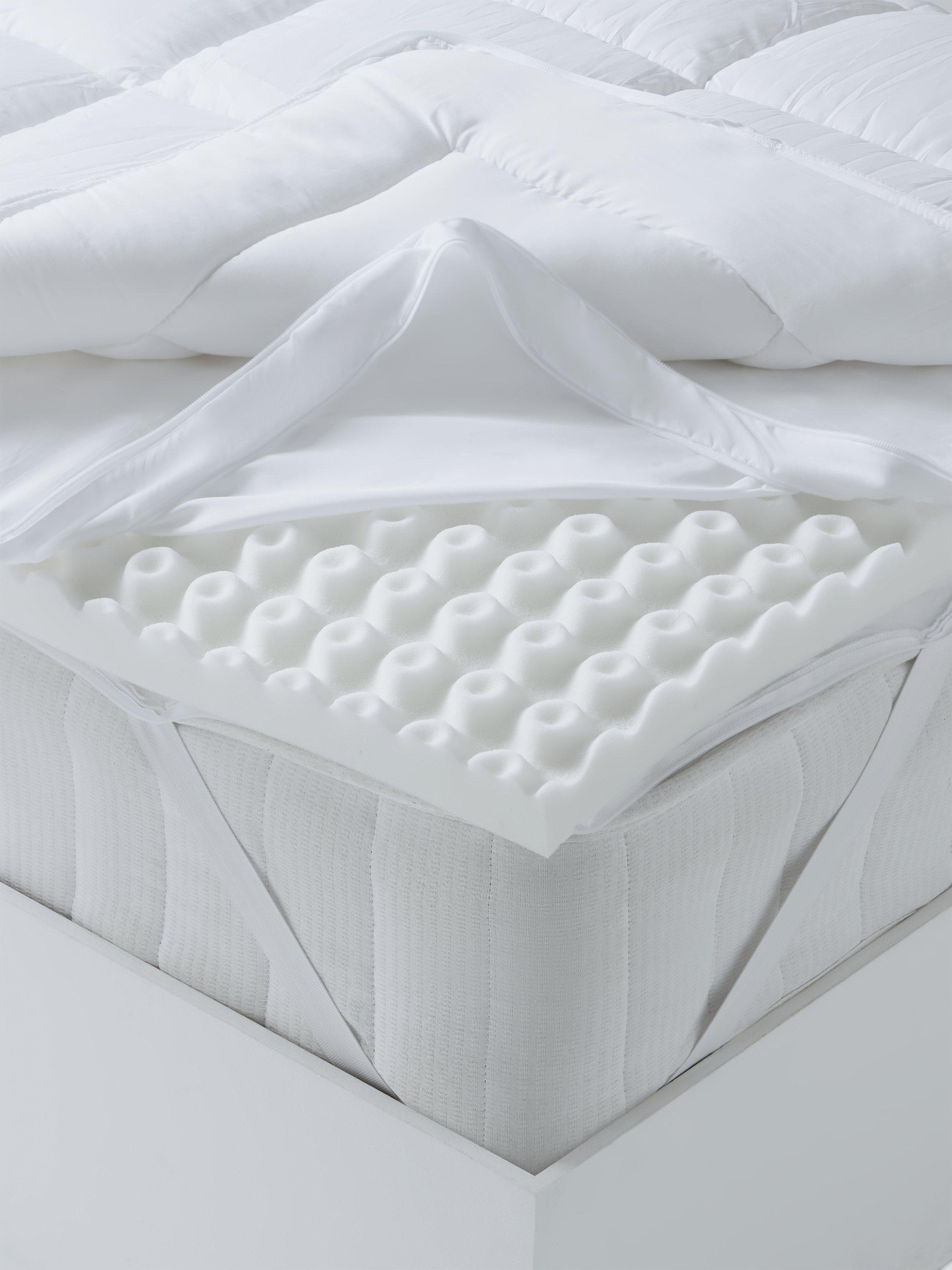 John Lewis dual layer mattress topper double, imported from the UK