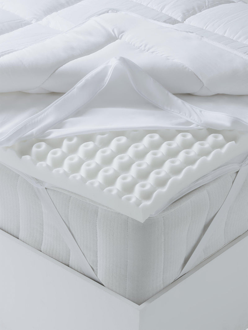 John Lewis dual layer mattress topper double, imported from the UK
