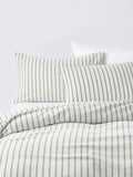 John Lewis Mia Stripe Pure Cotton Duvet Cover Double