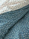 John Lewis spots duvet cover set in blue, UK version