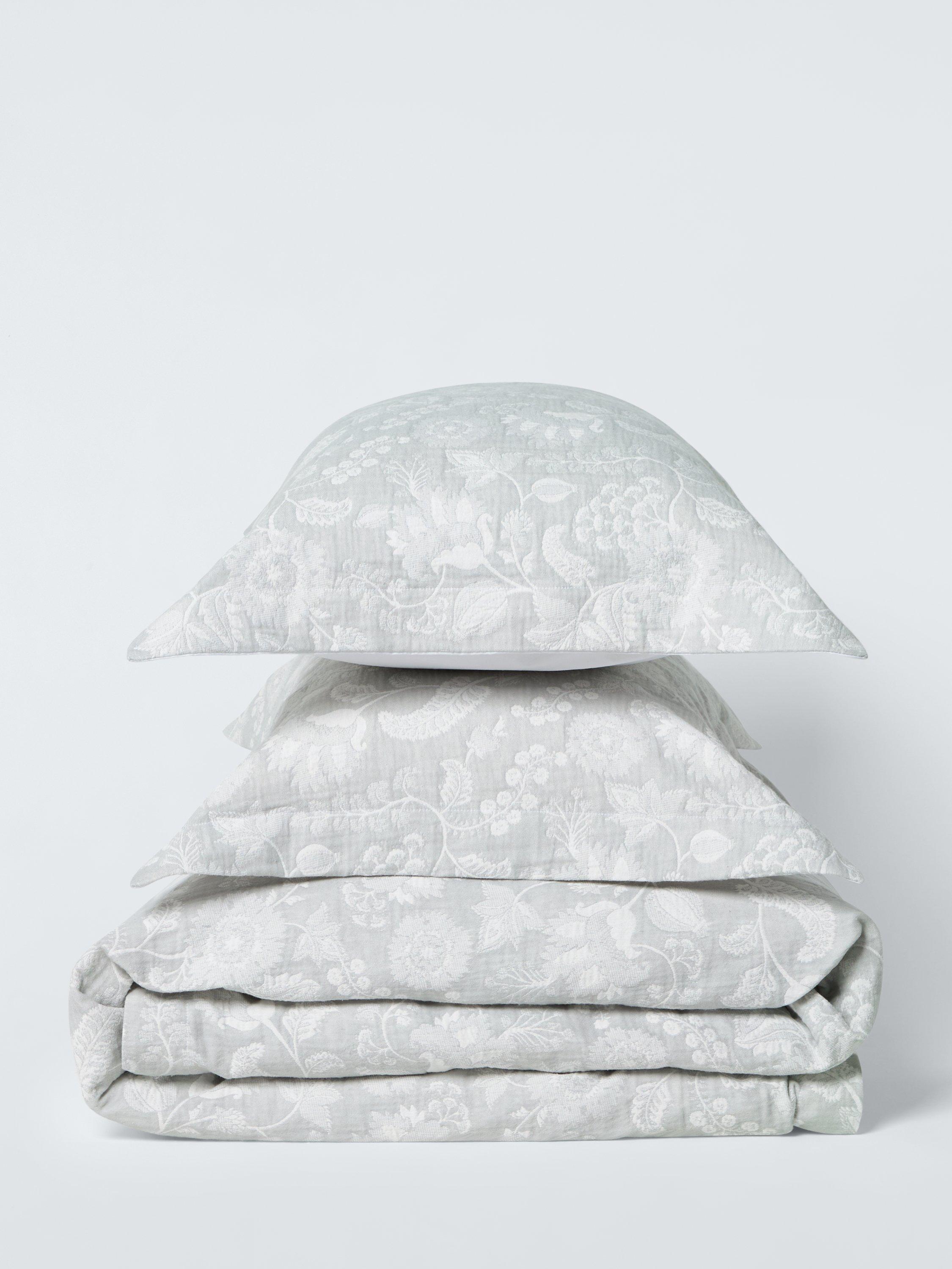 John Lewis Woodblock cotton duvet cover set double, imported from the UK