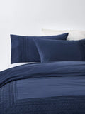 John Lewis Zia stonewash cotton percale duvet cover set double (British brand)