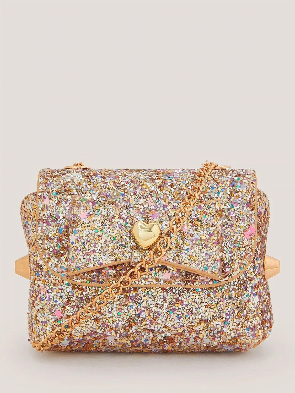 Monsoon Kids Super Glitz Mini Bag gold - British product