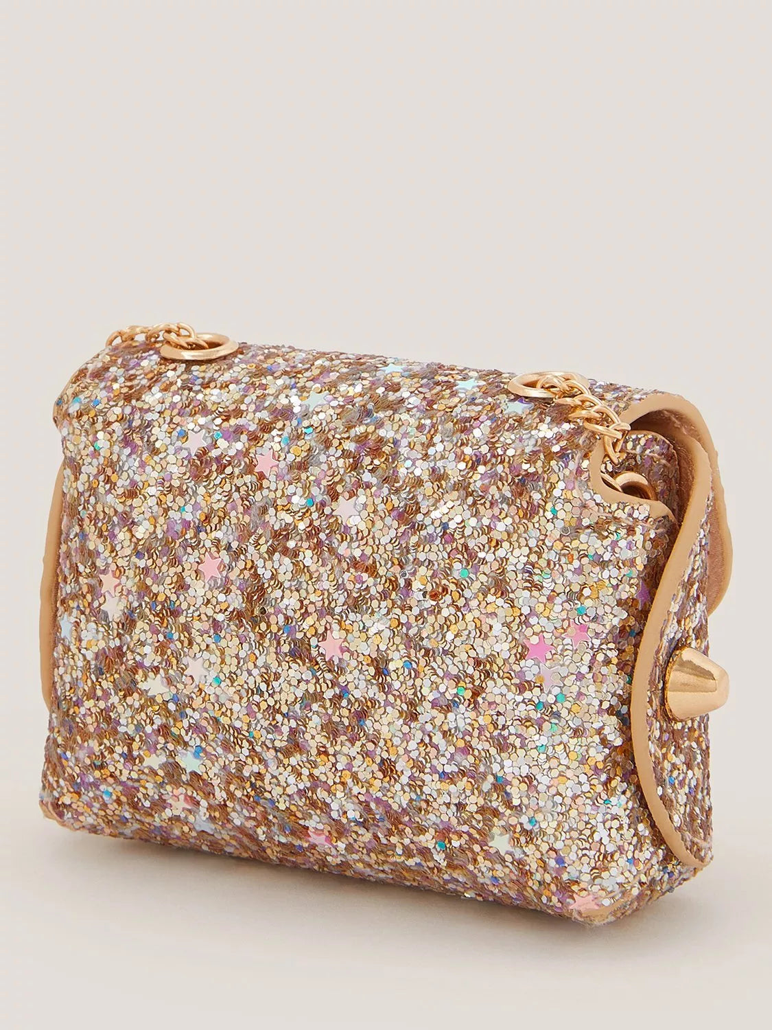 Monsoon Kids Super Glitz Mini Bag gold - British product
