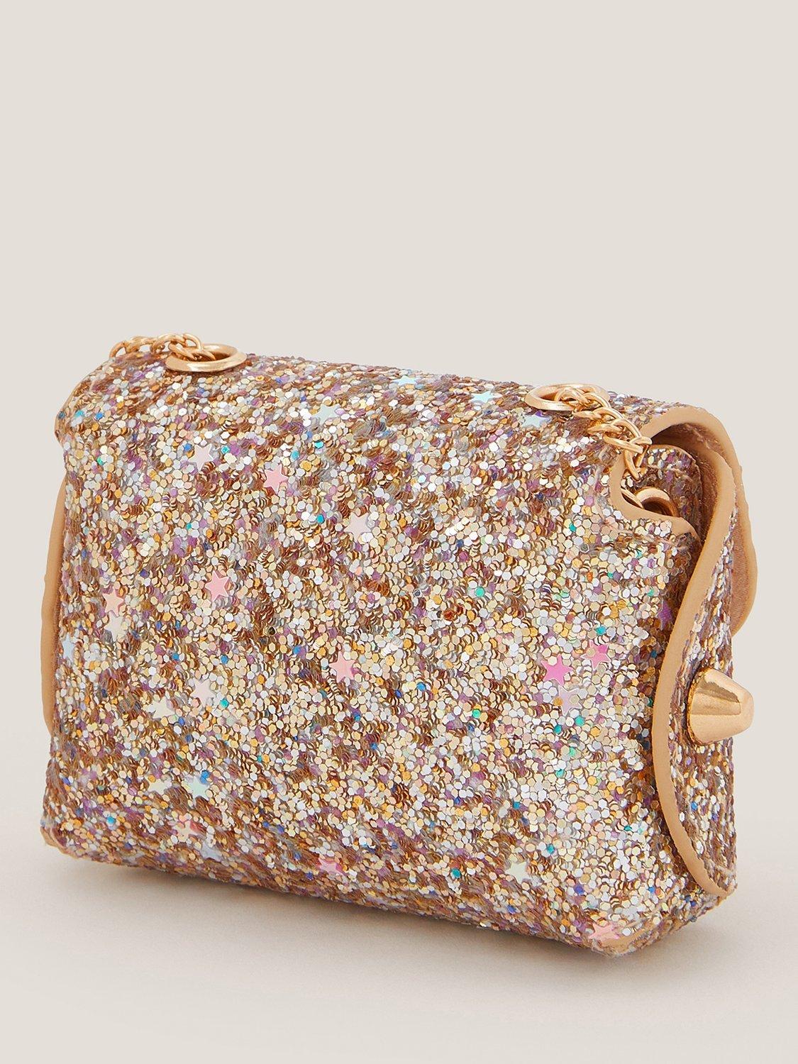 Monsoon Kids Super Glitz Mini Bag gold - British product