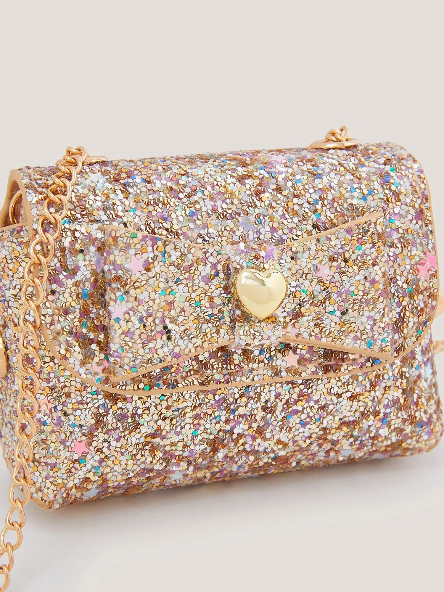 Monsoon Kids Super Glitz Mini Bag gold - British product