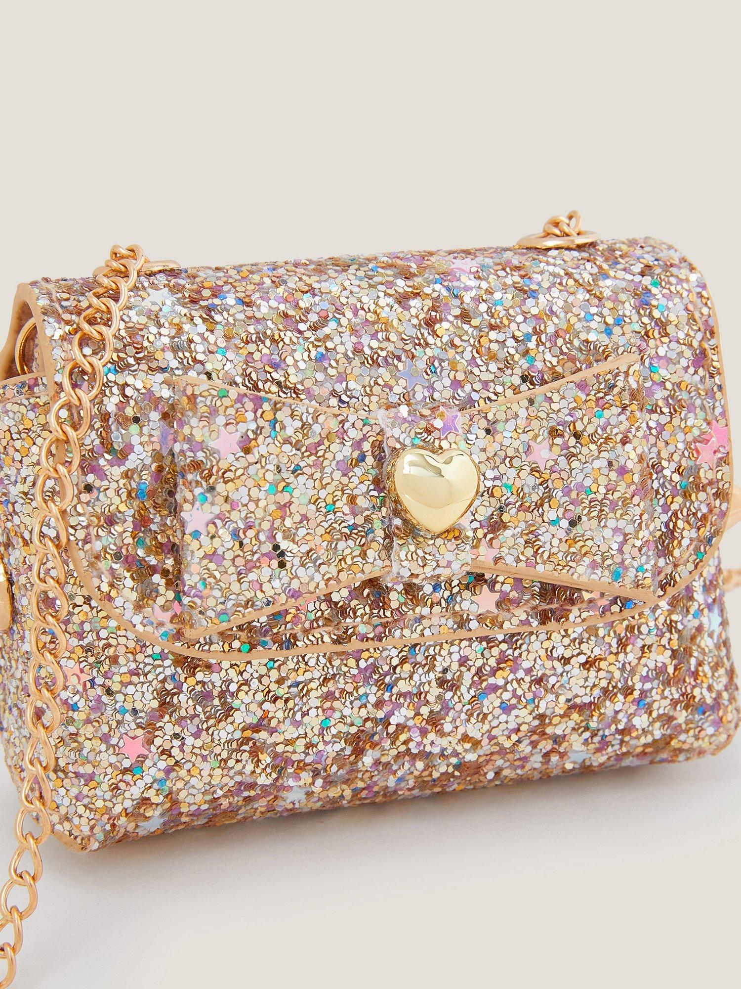 Monsoon Kids Super Glitz Mini Bag gold - British product