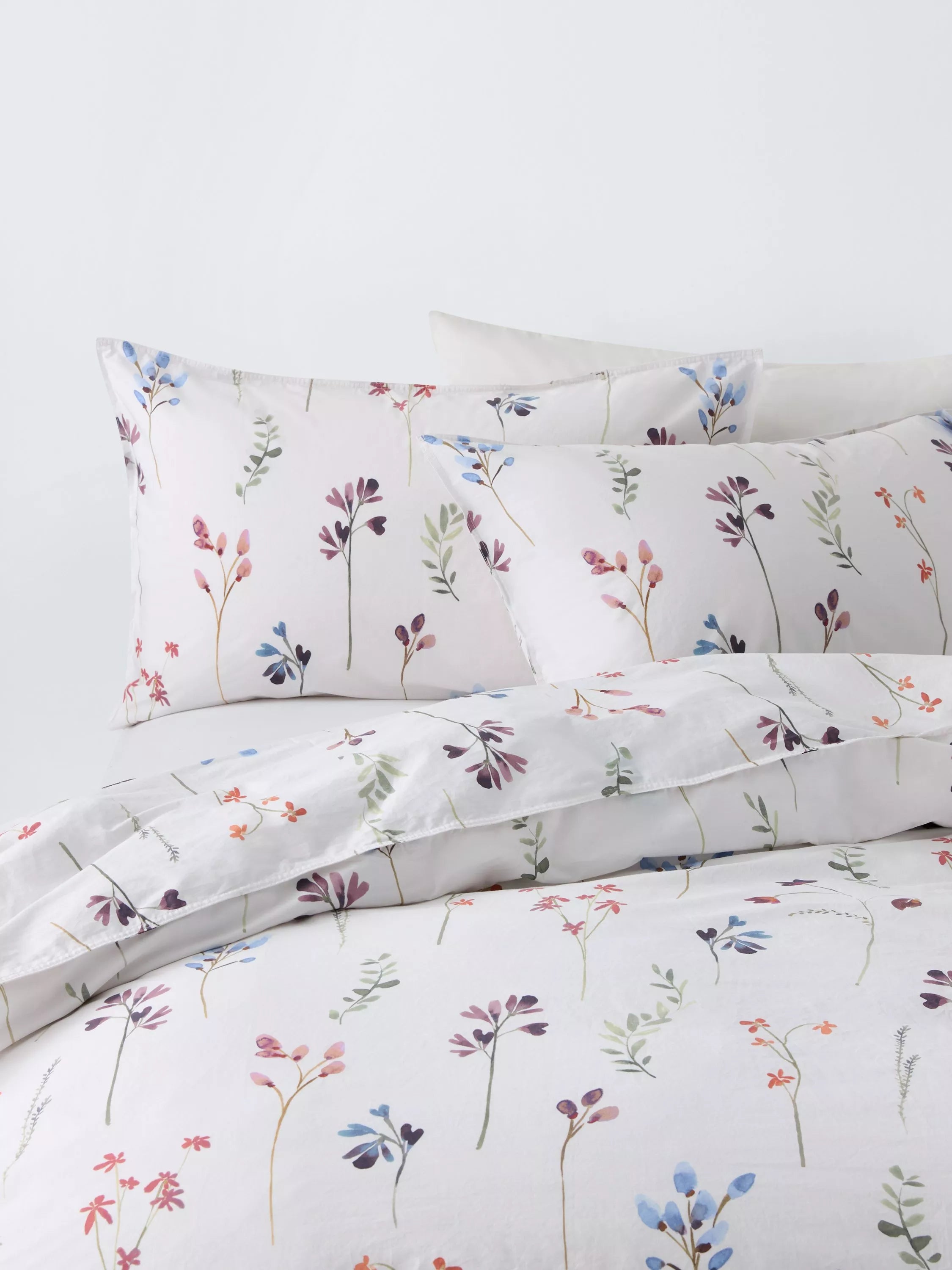 John Lewis Joni cotton percale duvet cover set double - British product
