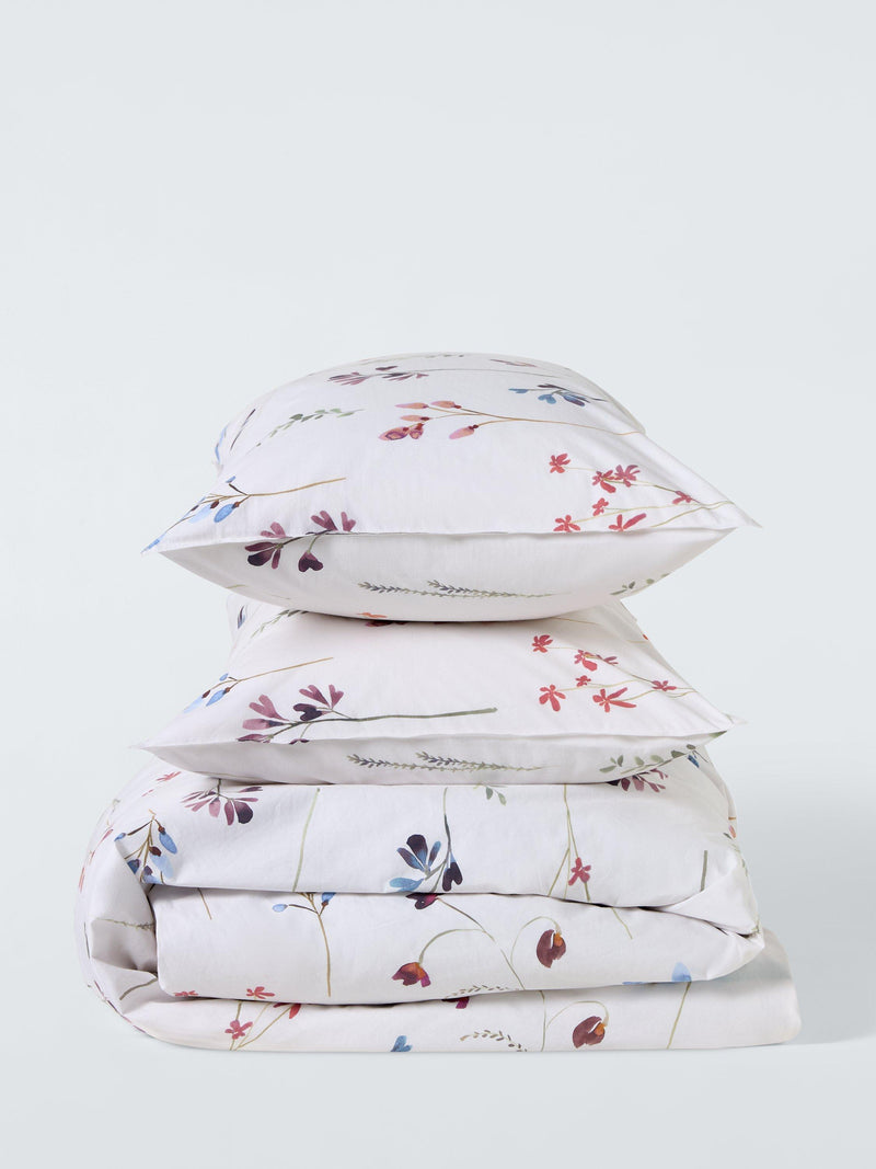 John Lewis Joni cotton percale duvet cover set double - British product