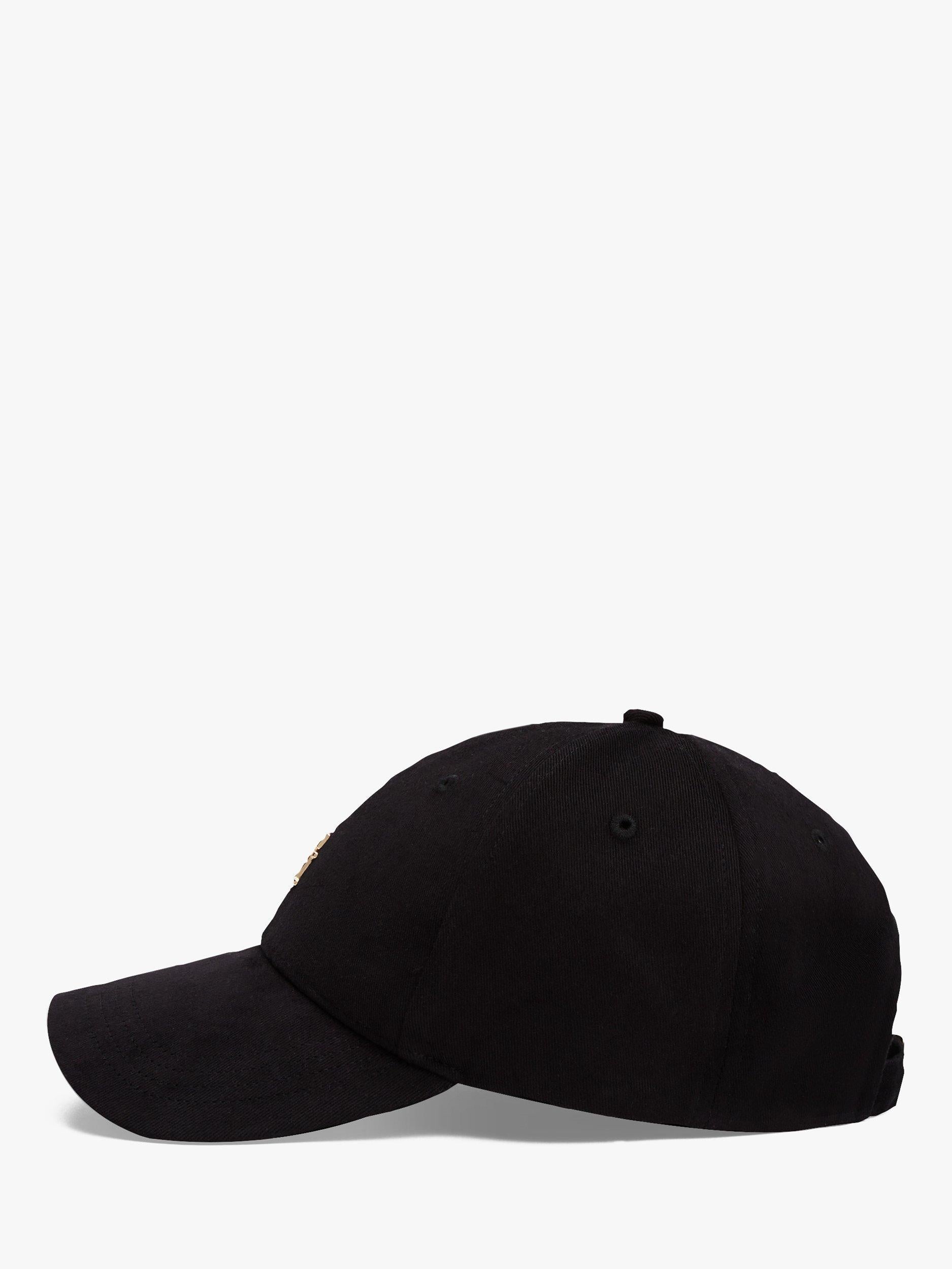 Tommy Hilfiger monogram twill baseball cap black (British brand)
