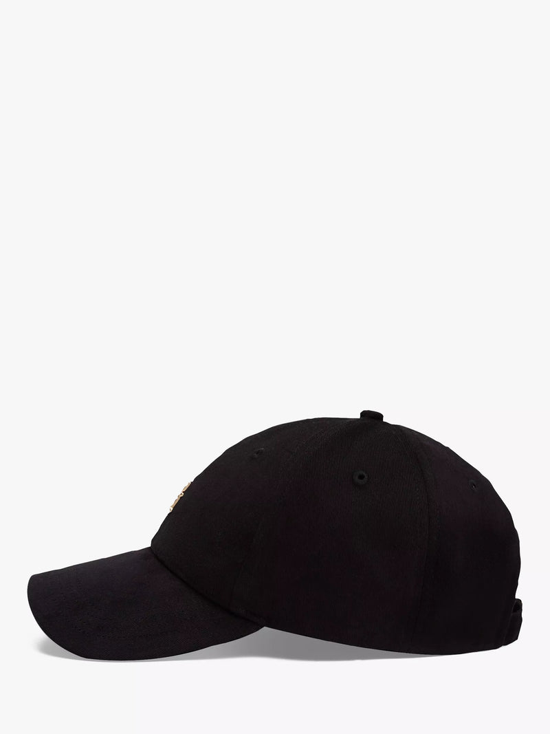 Tommy Hilfiger monogram twill baseball cap black (British brand)