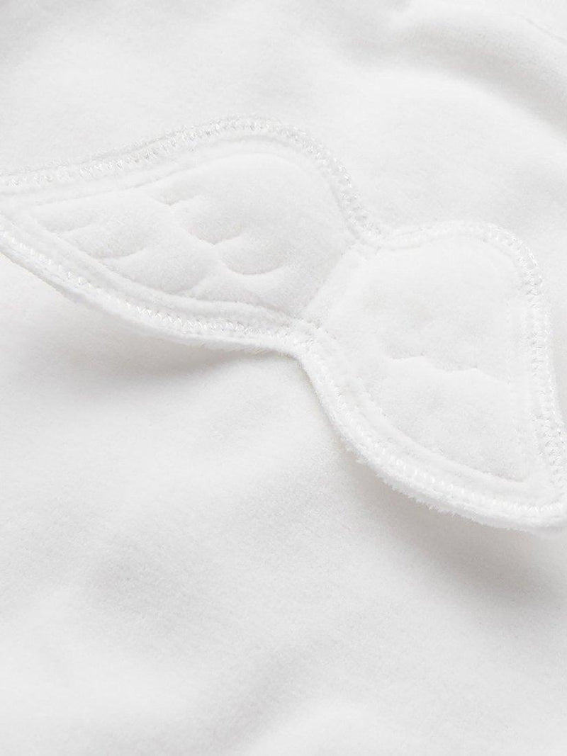 Marie-Chantal white velour angel wing gift set UK version