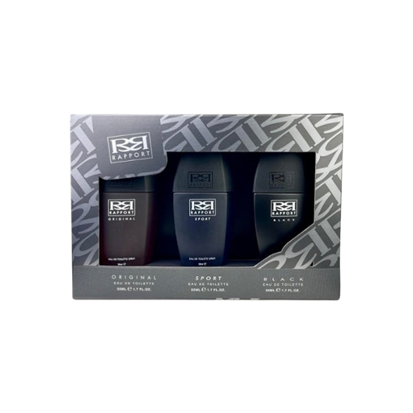 Rapport EDT gift set Original Sport Black 50ml - British product