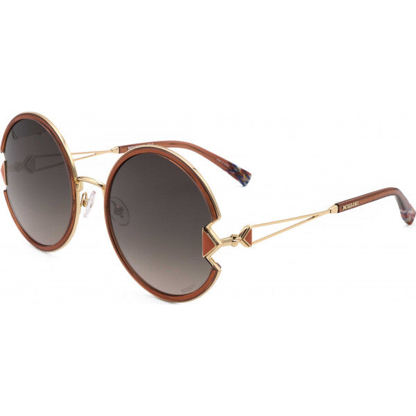 Lunettes de soleil à monture métallique marron Missoni MIS0074 (marque britannique)