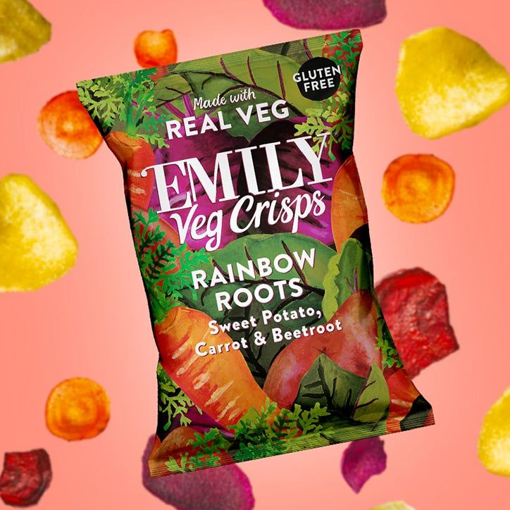 Emily Veg Crisps Rainbow Roots 30g