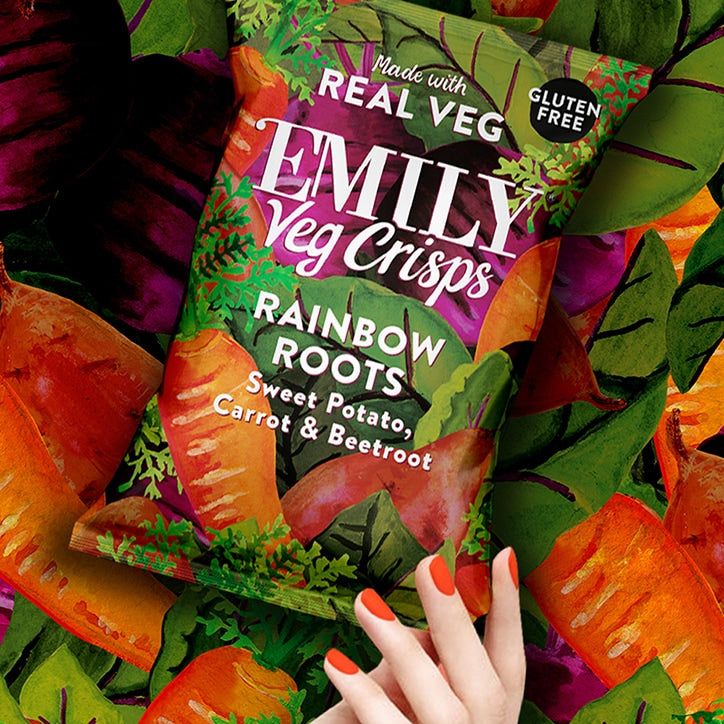 Emily Veg Crisps Rainbow Roots 30g GOODS Holland&Barrett