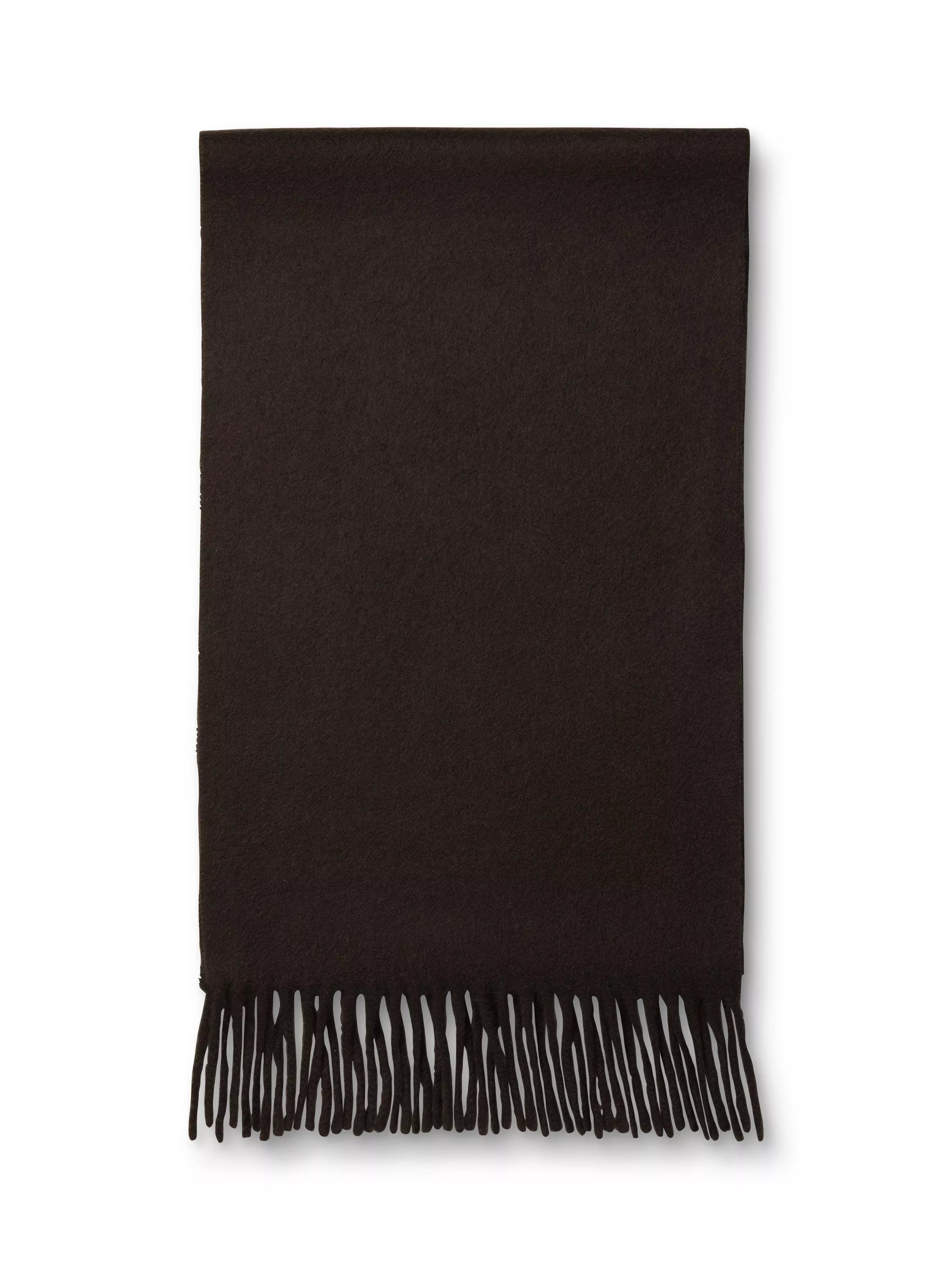 Charles Tyrwhitt cashmere scarf chocolate 180cm, UK version