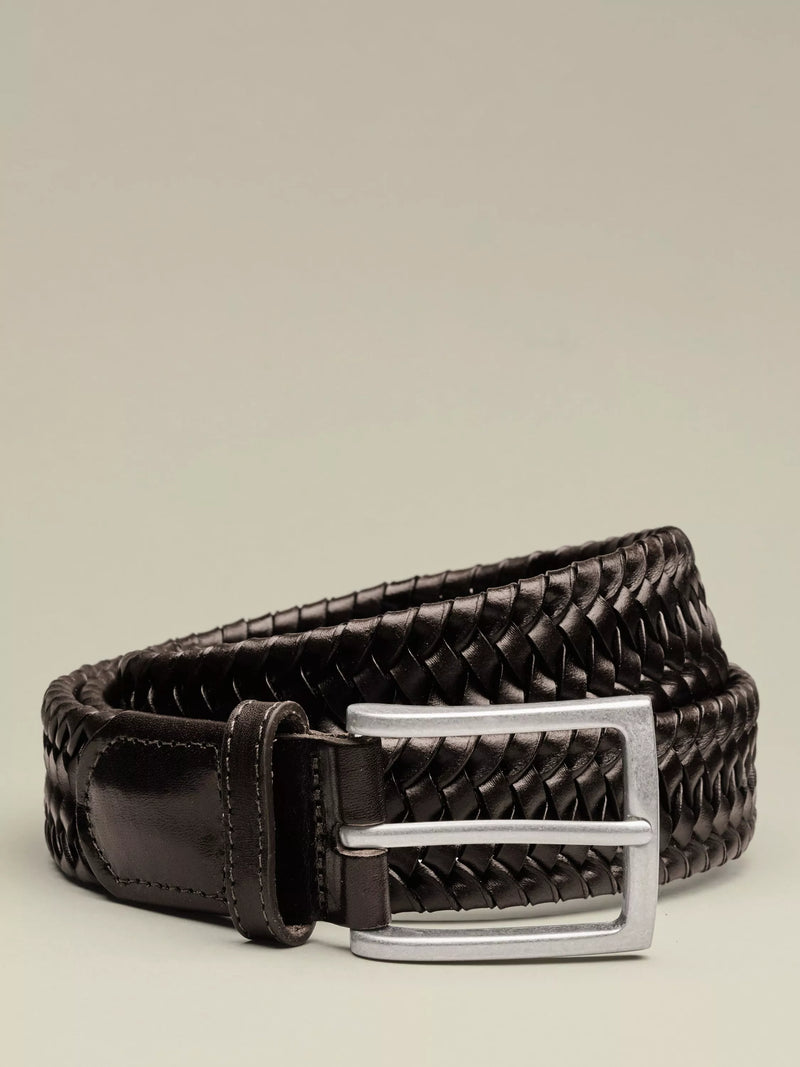 Charles Tyrwhitt Italian leather belt dark chocolate - British product
