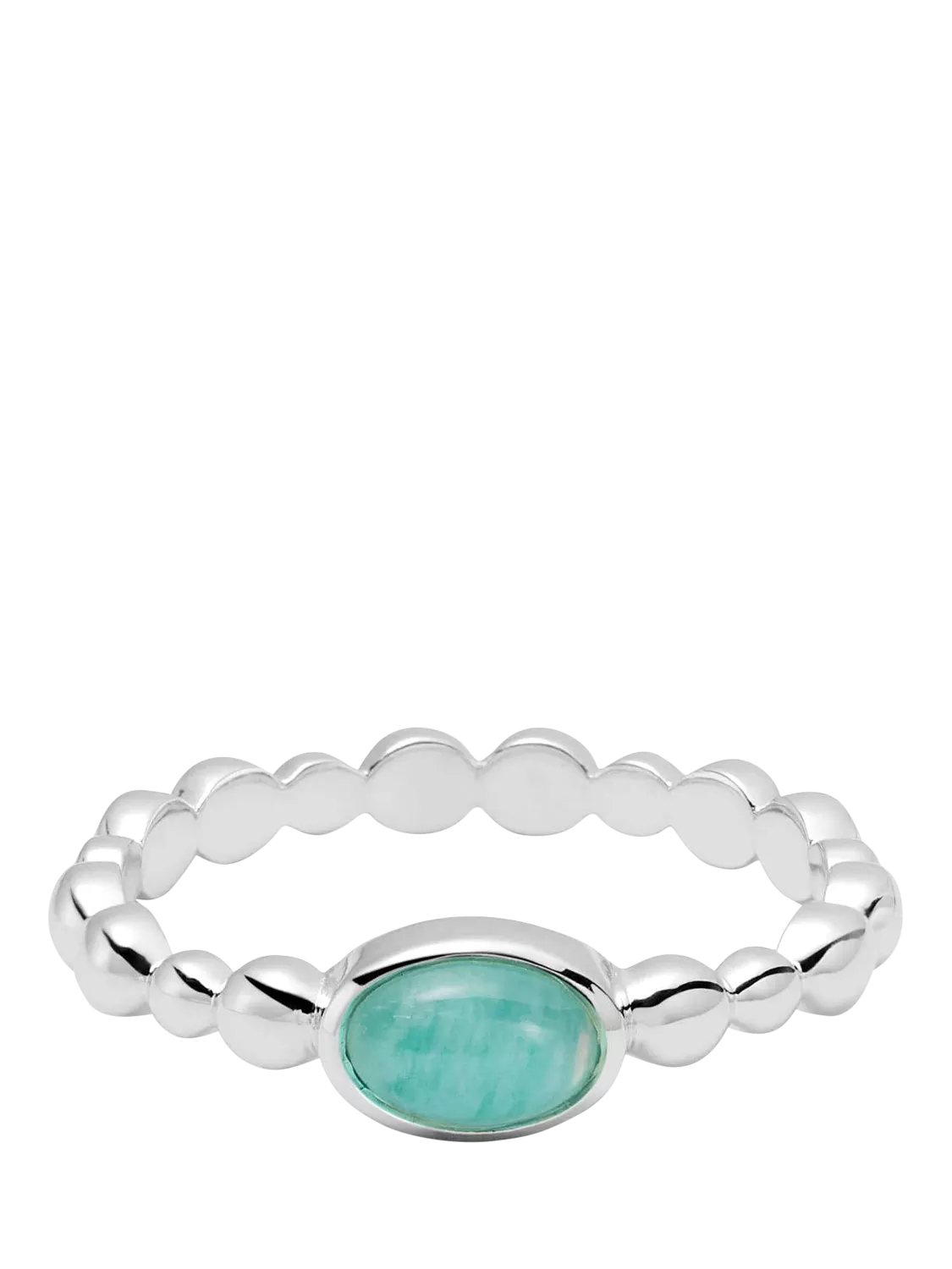 Daisy London amazonite ring sterling silver (British brand)