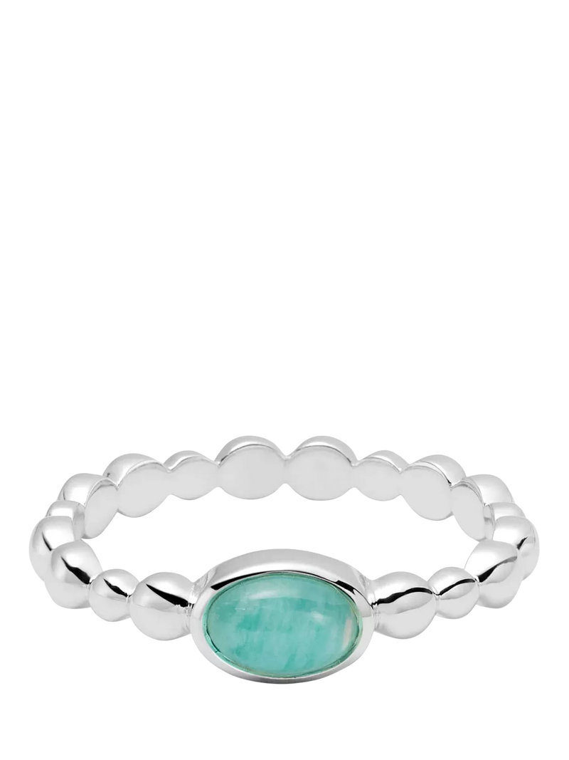 Daisy London amazonite ring sterling silver (British brand)