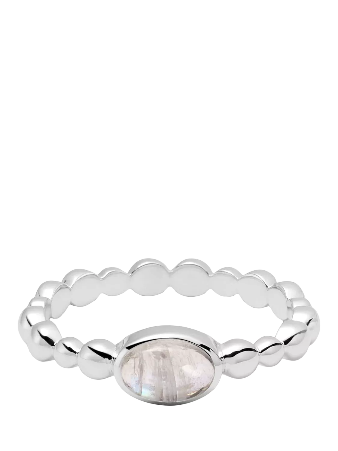 Daisy London moonstone textured ring, imported from the UK