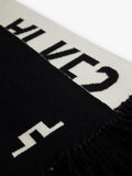 J.Lindeberg wool scarf black 160cm (British brand)